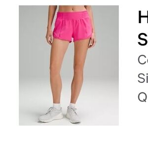 Vibrant Pink Women's Athletic Shorts